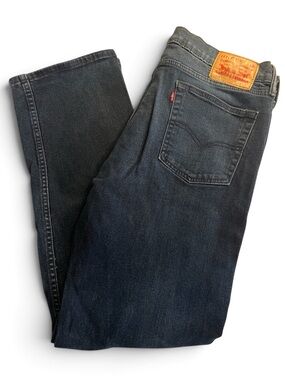 Levi's 514 Men's Navy Straight Jeans 36x32